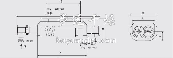 槳葉干燥機(jī),干燥機(jī),空心槳葉干燥機(jī)